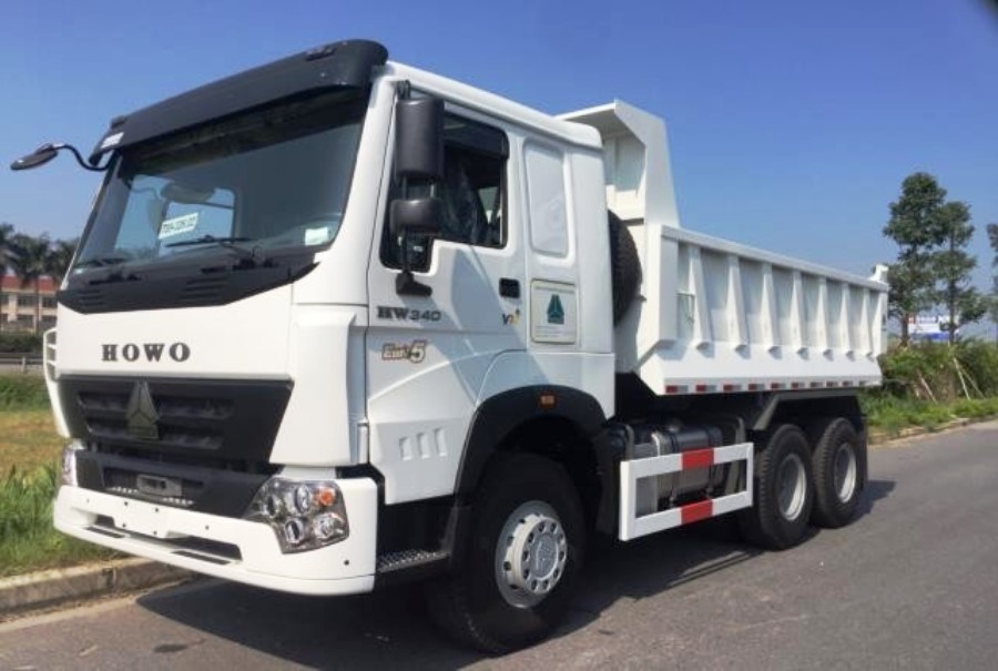 xe ben howo 3 chân 10 khối V7G 6X4