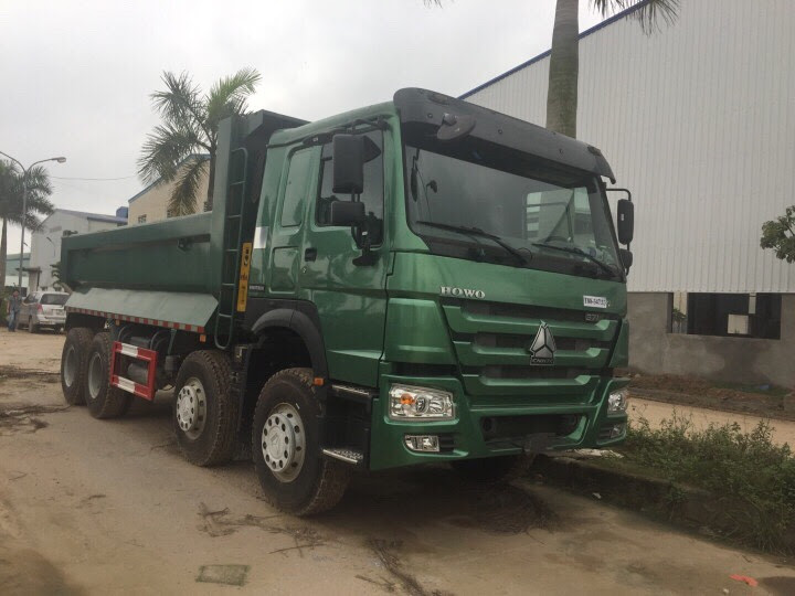 Xe ben HOWO 4 chân 371HP