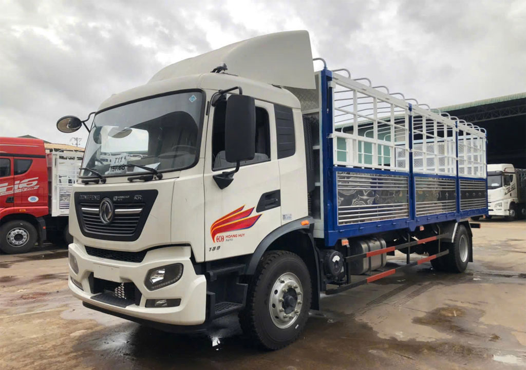 Xe tải thùng 2 chân Dongfeng KR 180Hp 9 tấn giá tốt