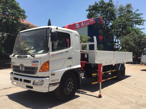 Xe tải cẩu hino FG8JPSL gắn cẩu