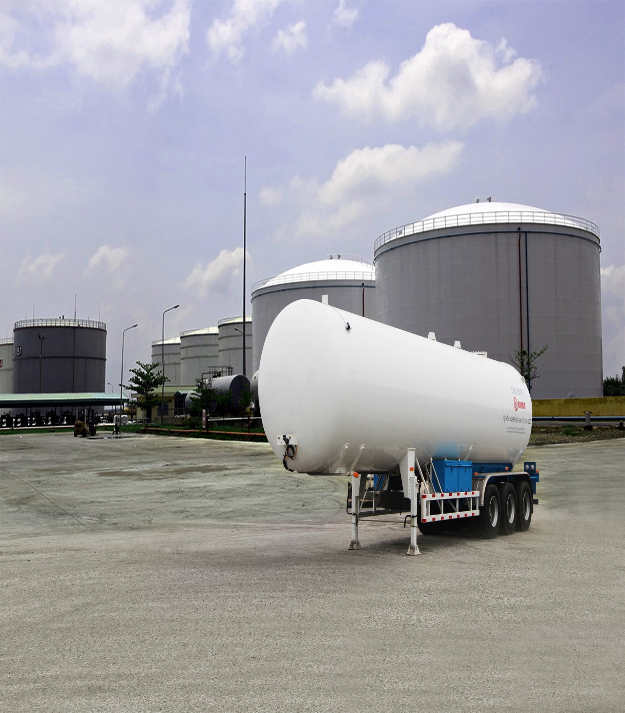 Somi romooc bồn LPG 52m3