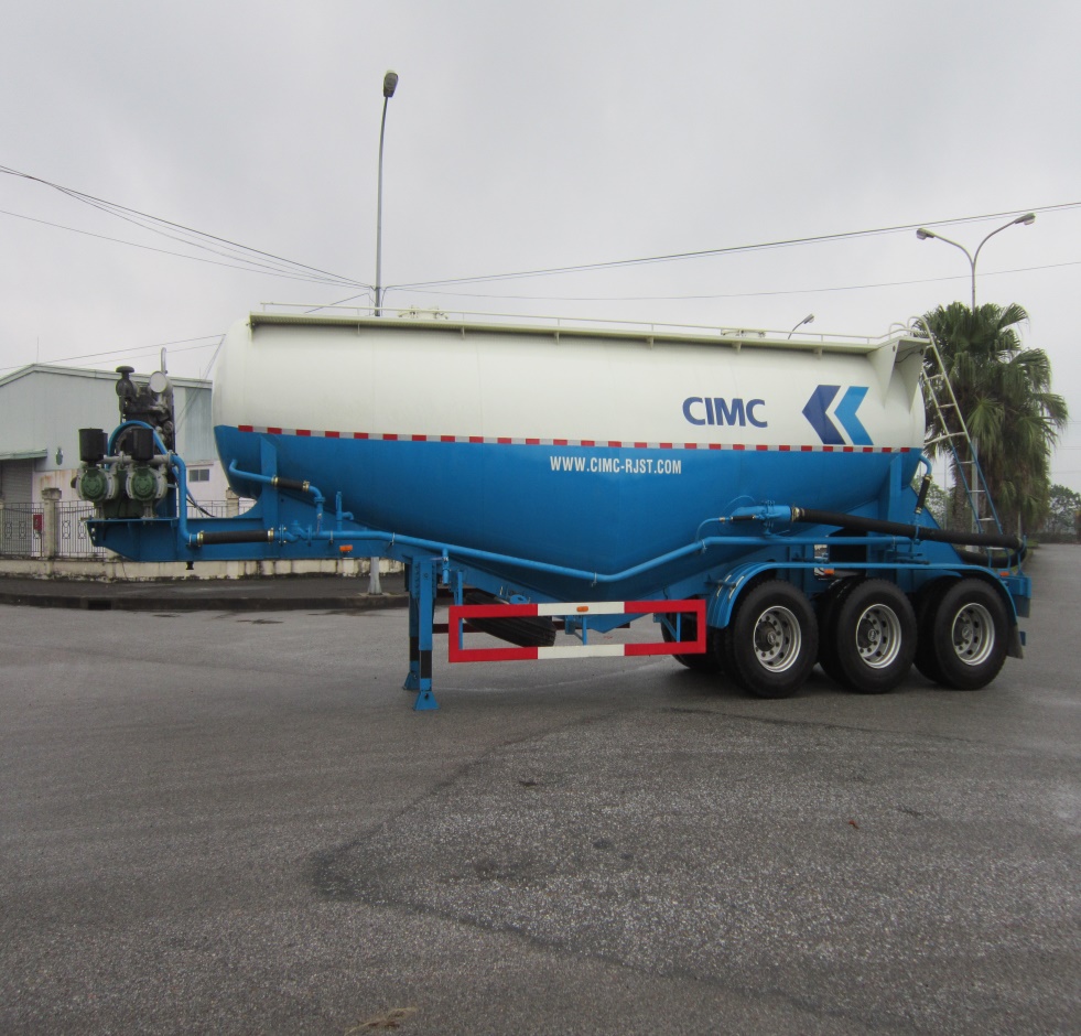 sơ mi rơ mooc CIMC bồn xi măng