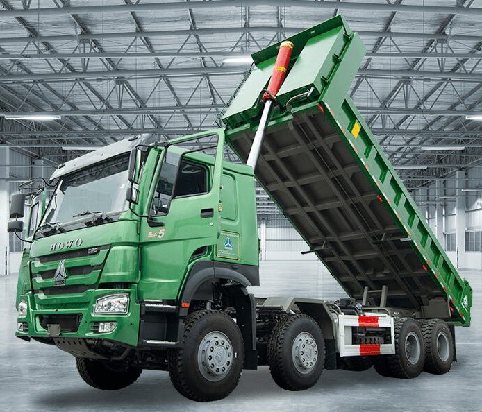Xe Ben Howo HW1300 12,8 tấn 380HP 4 chân