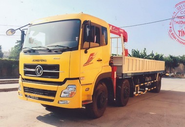 Xe tải cẩu dongfeng c230 gắn cẩu