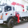 Xe tải tmt gắn cẩu unic